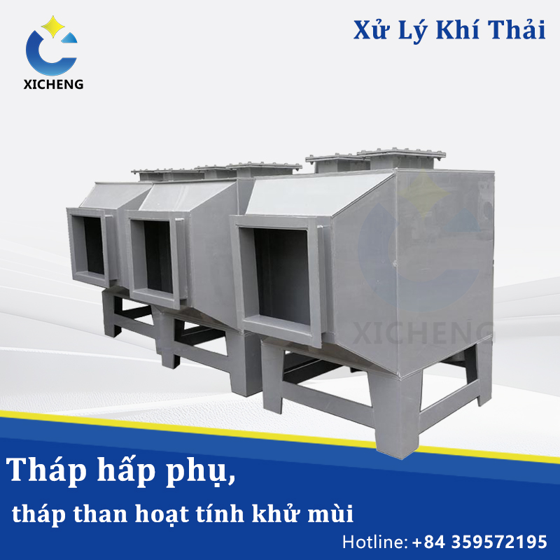 Hà Nam Tháp hấp phụ, tháp than hoạt tính khử mùi