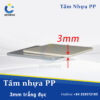 Tấm Nhựa PP 3mm