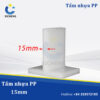 Tấm nhựa PP 15mm Trắng