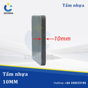 Tấm nhựa  pp 10 mm xám