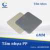 Tấm nhựa pp 6mm .