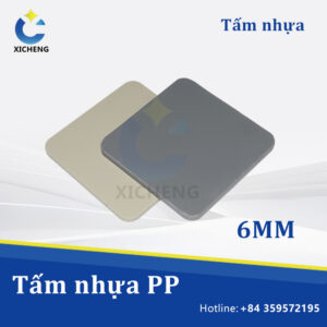 Tấm nhựa pp 6mm .