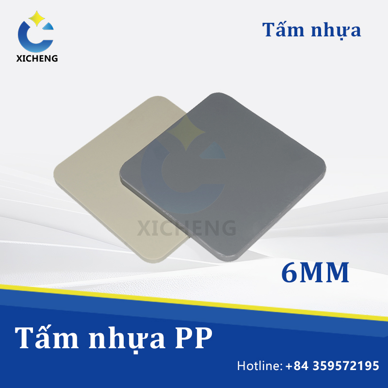 Tấm nhựa pp 6mm .