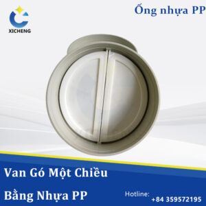 Van Gió Một Chiều Bằng Nhựa PP Hà Nam