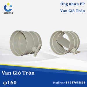 Van Gió Đóng Mở Bằng Khí Nén φ160