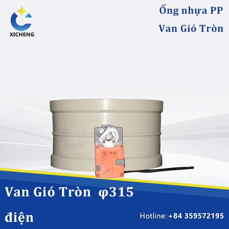 Van Gió Tròn φ315