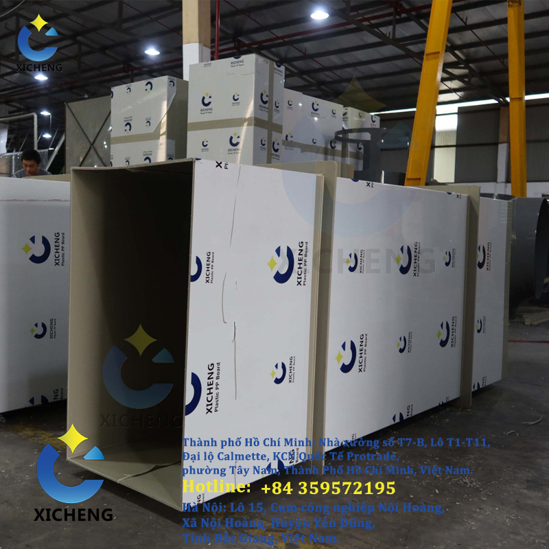 Ống nhựa PP Quảng trường Hình ảnh nhà máy Đà Nẵng