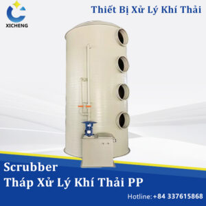 Scrubber-Tháp Xử Lý Khí Thải PP
