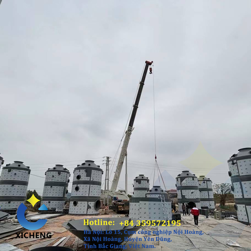 Hải Dương Tháp Hấp Thụ Bằng Nhựa PP
