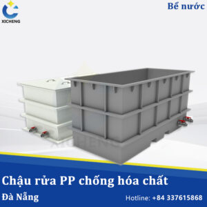 Chậu rửa PP chống hóa chất Bắc Ninh