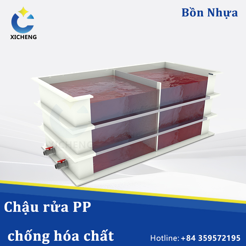 Chậu rửa PP chống hóa chất