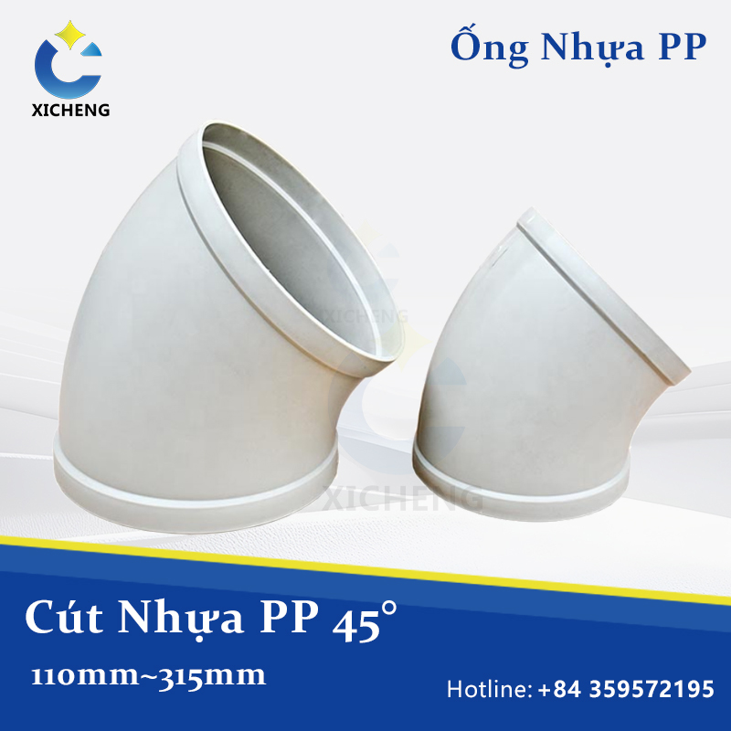 Cút Nhựa PP 45