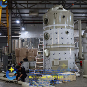 Tháp Hấp Thụ Bằng Nhựa PP-4