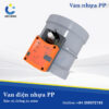 Van điện điều khiển gió bằng nhựa PP