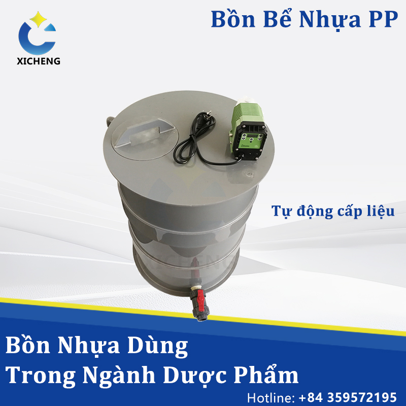 Bồn Nhựa Dùng Trong Ngành Dược Phẩm